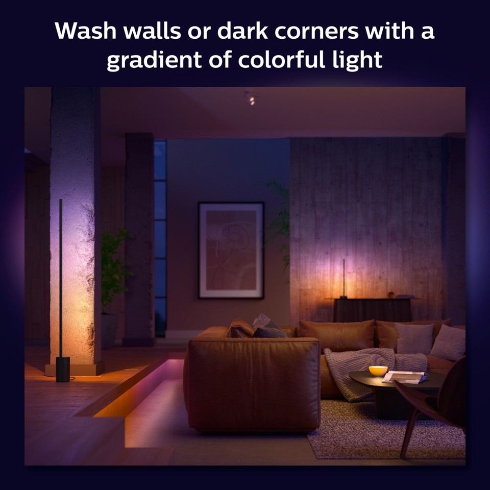 Philips Hue - Signe Gulvlampe - Gradient - White & Color Ambiance