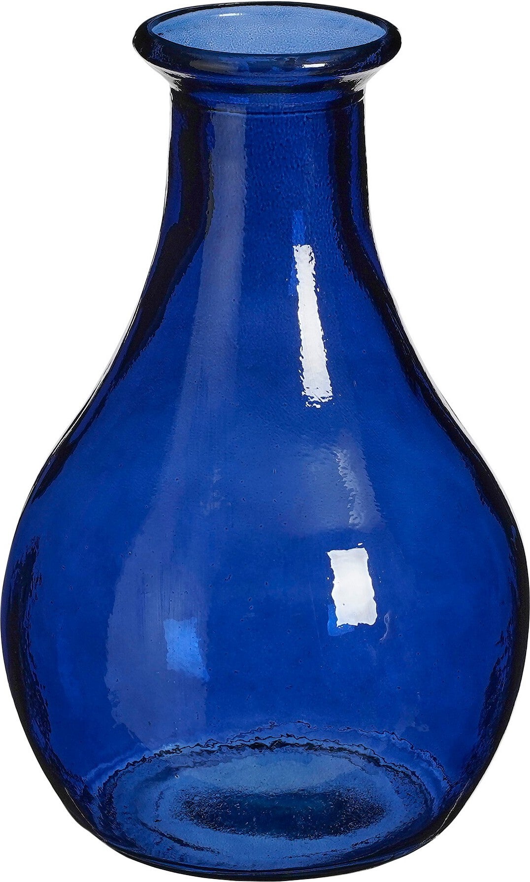 Mica Decorations vaas Qin blauw D 20 H 31 cm