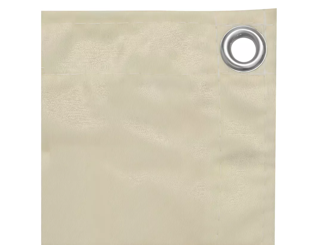 Écran de balcon Crème 120x500 cm Tissu Oxford