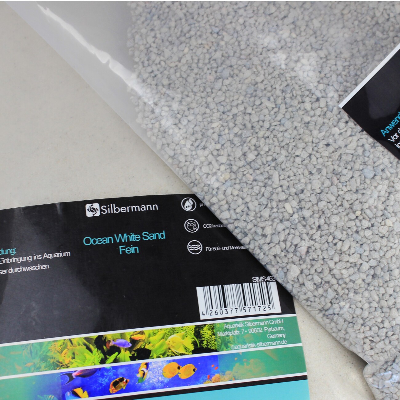Silbermann Ocean White Sand fein 5 l