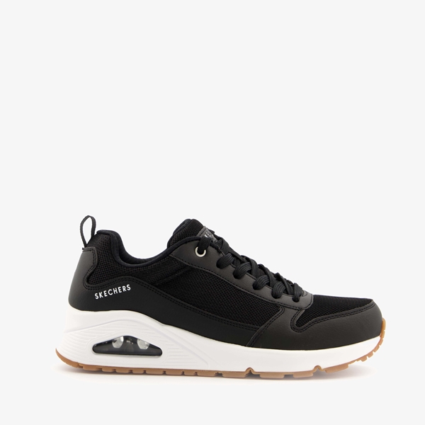Skechers Uno Inside Matters dames sneakers zwart