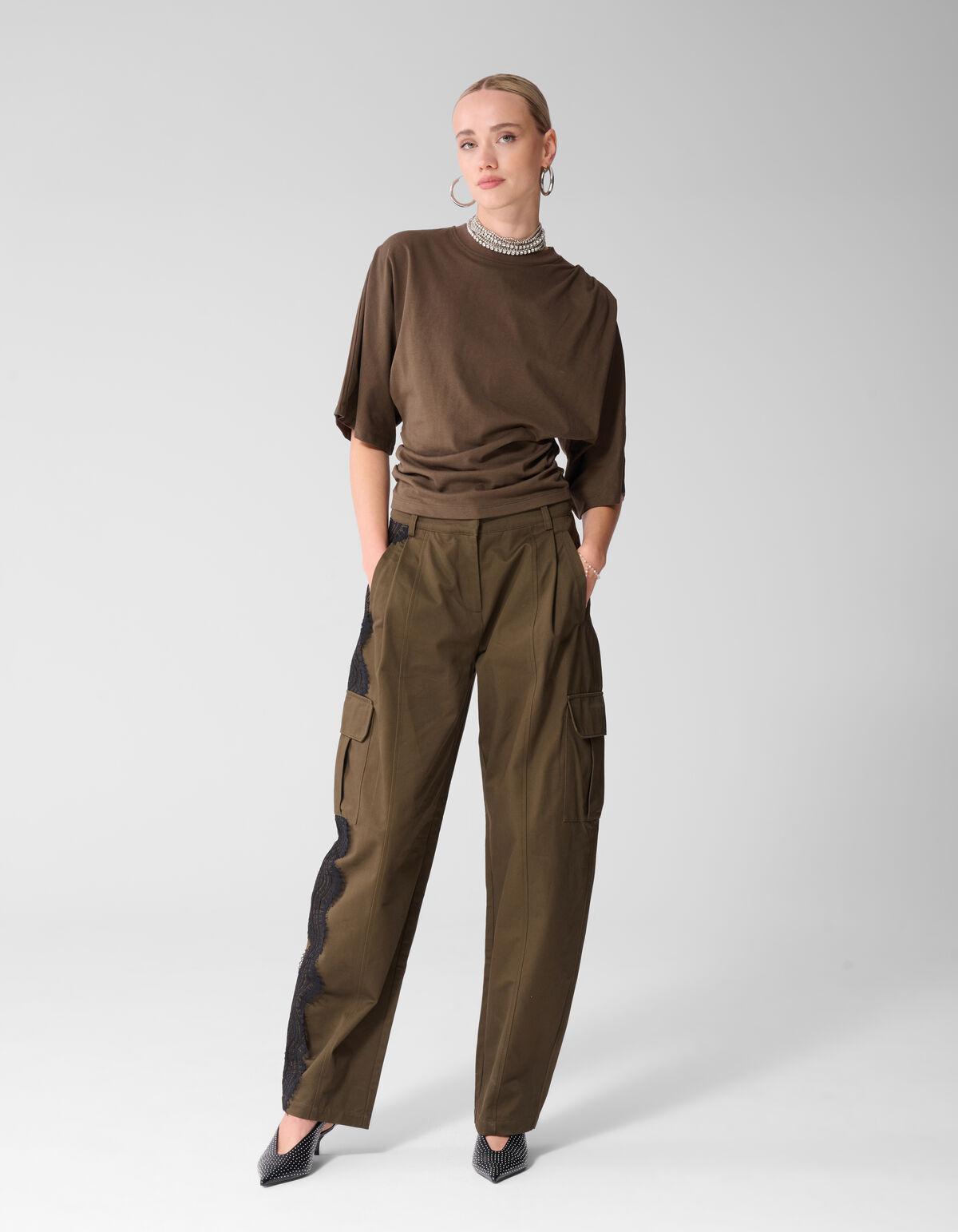Drape Top Bruin