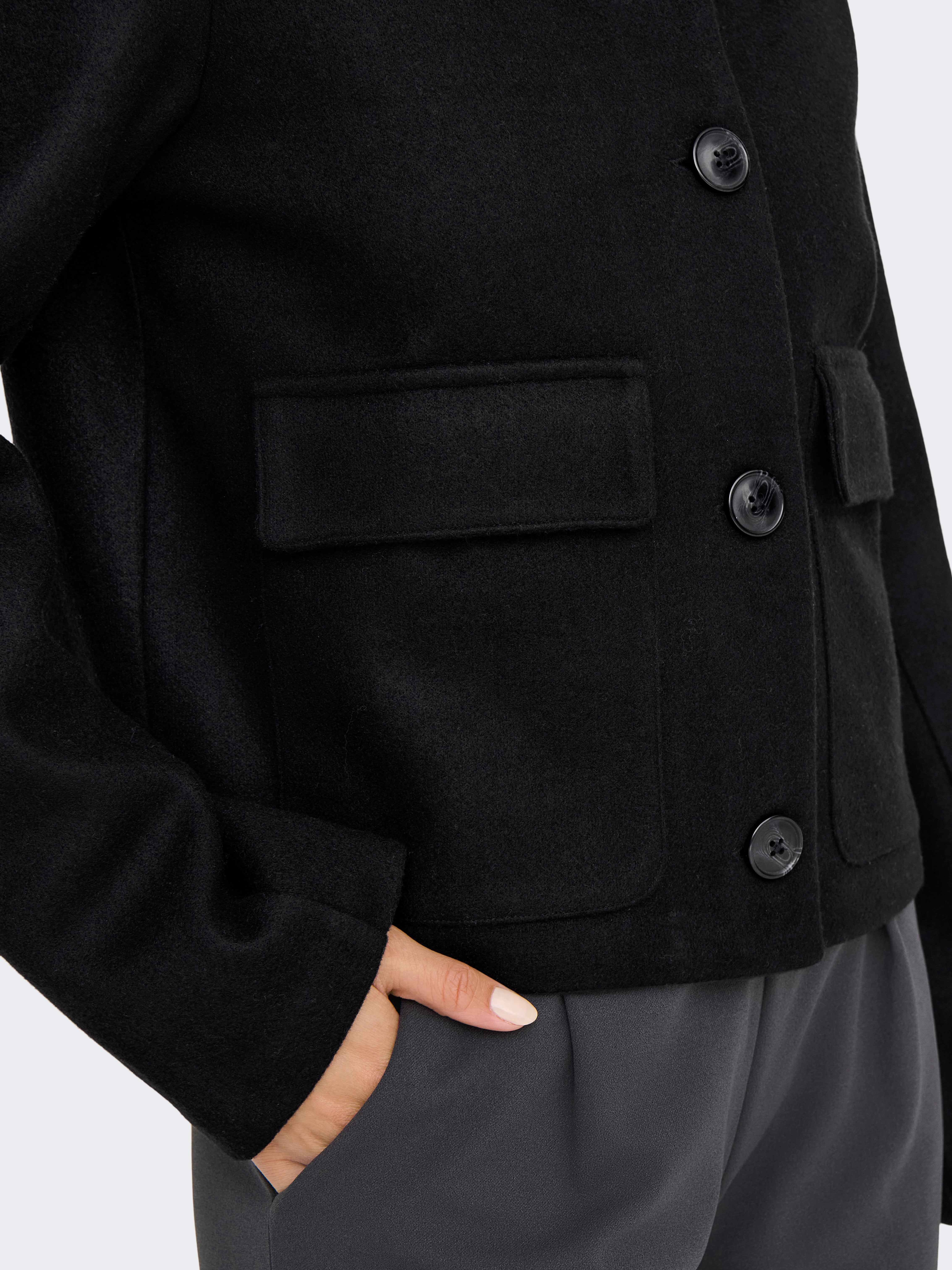 JDYMELLOW Jacke Black