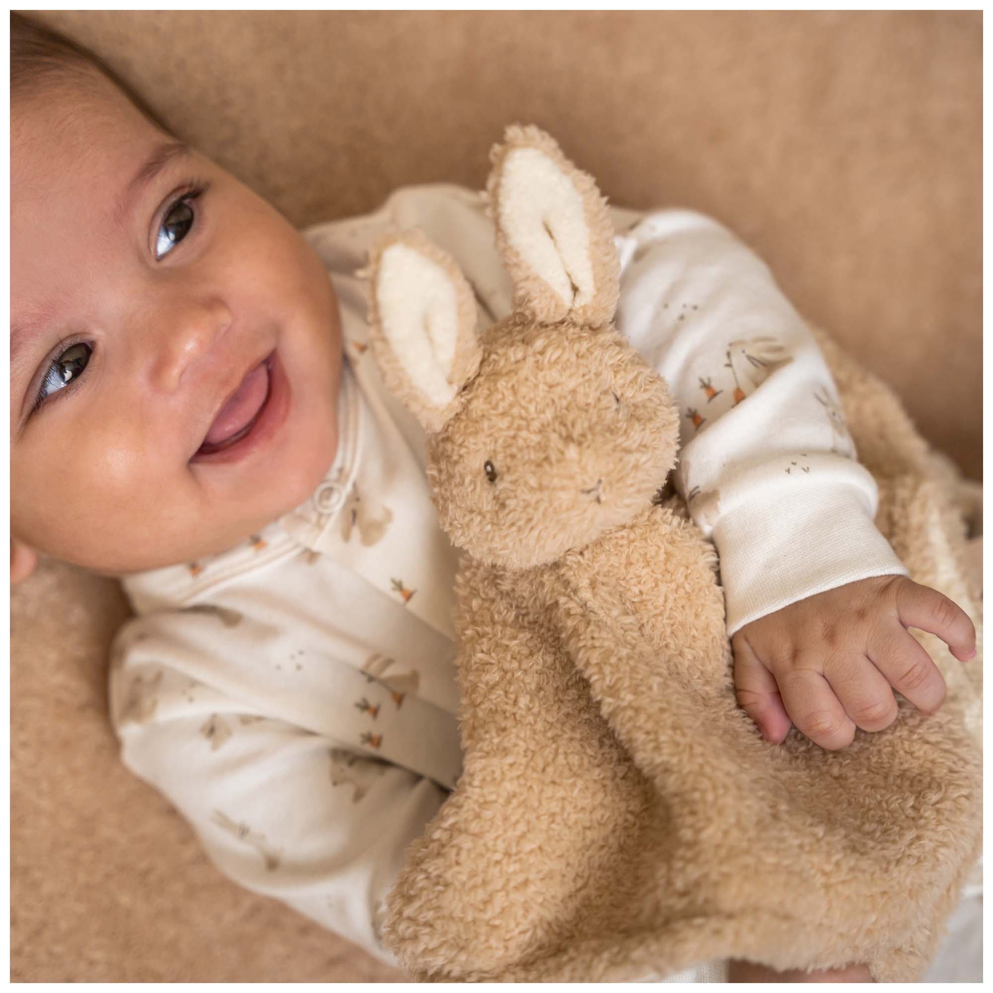 Little Dutch Baby Bunny knuffeldoekje beige
