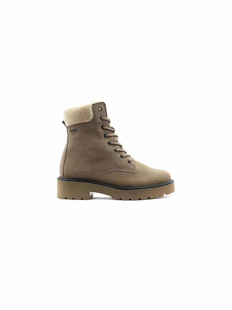 PAUL GREEN Schnürboots beige