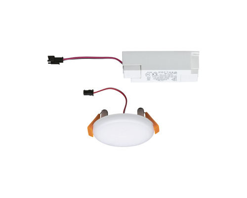LED inbouwpaneel IP44 4,5 W 400 lm 4000 K Ø 7,5 cm Inbouw Ø 4,5-5,5 cm VariFit Veluna satijn 230V