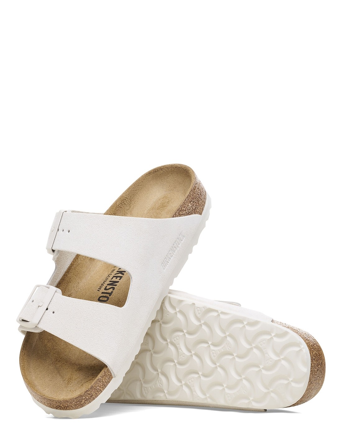 birkenstock Mules Femme arizona leve antique white