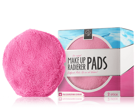 MakeUp Radierer Pads Pink 2-Stück