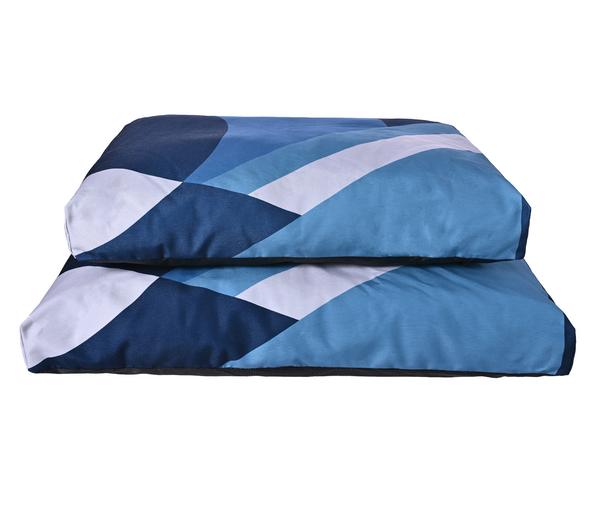 Dehner Lieblinge Kuschelkissen Blue Wave, blau