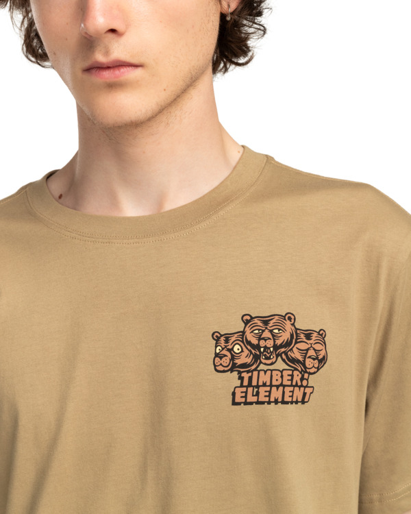 Element Bear With Me SS Khaki