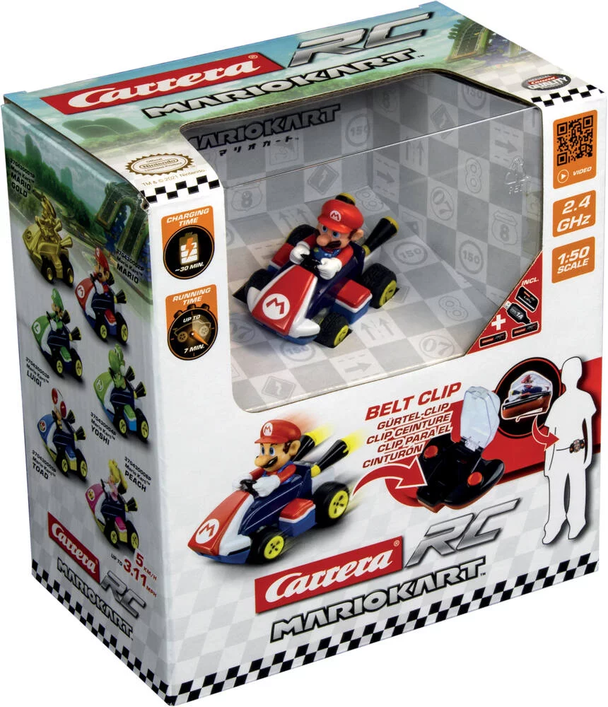 MARIO KART - MINI RADIOCOMANDE 2.4 GHZ MARIO