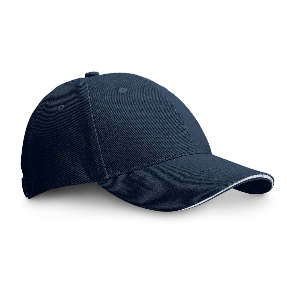 hi!dea 99412 - Casquette sandwich 100% coton (260 g/m²)