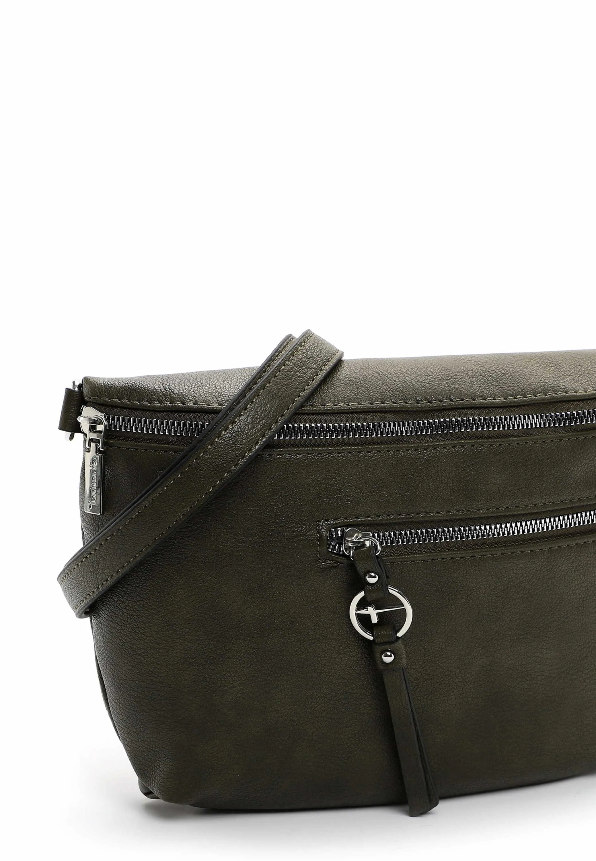 TAMARIS Gürteltasche / Bodybag Olive Lederimitat