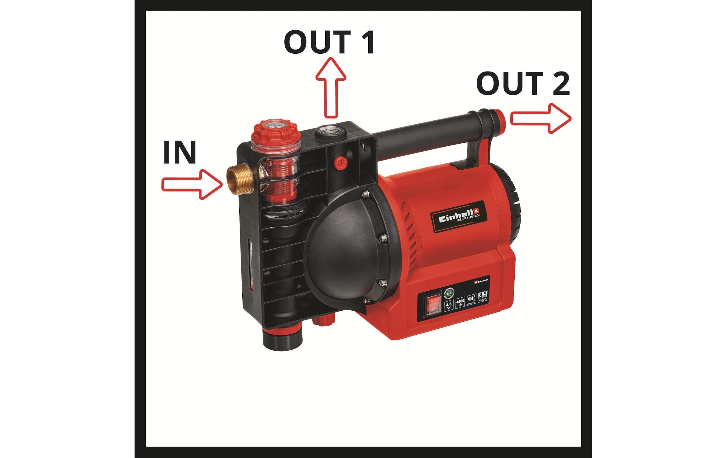 Einhell Gartenpumpe »GE-GP 1145 ECO«