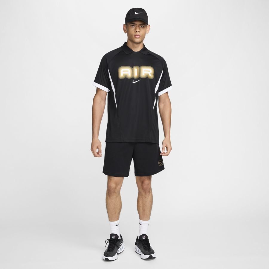 Nike Air T-Shirt NSW - Noir/Blanc/Doré