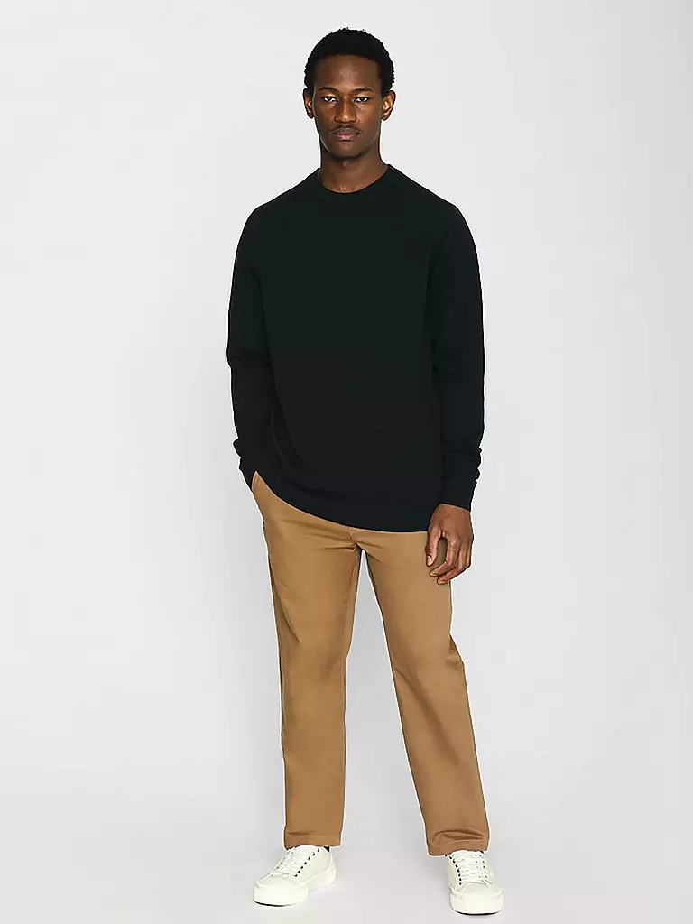 KNOWLEDGE COTTON APPAREL Pullover  schwarz