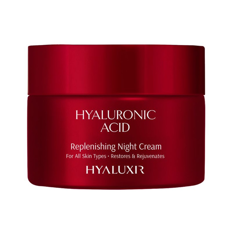 Crème de nuit Regénératrice à l'Acide Hyaluronique Hyaluxir by Arganicare 50 ml