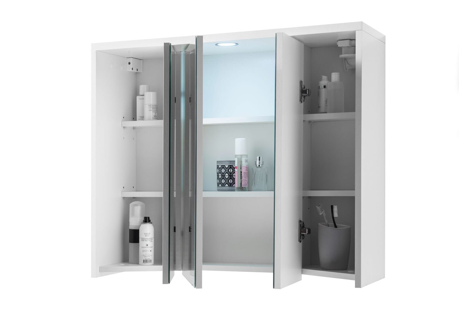 CASAVANTI Spiegelschrank THREE weiß
