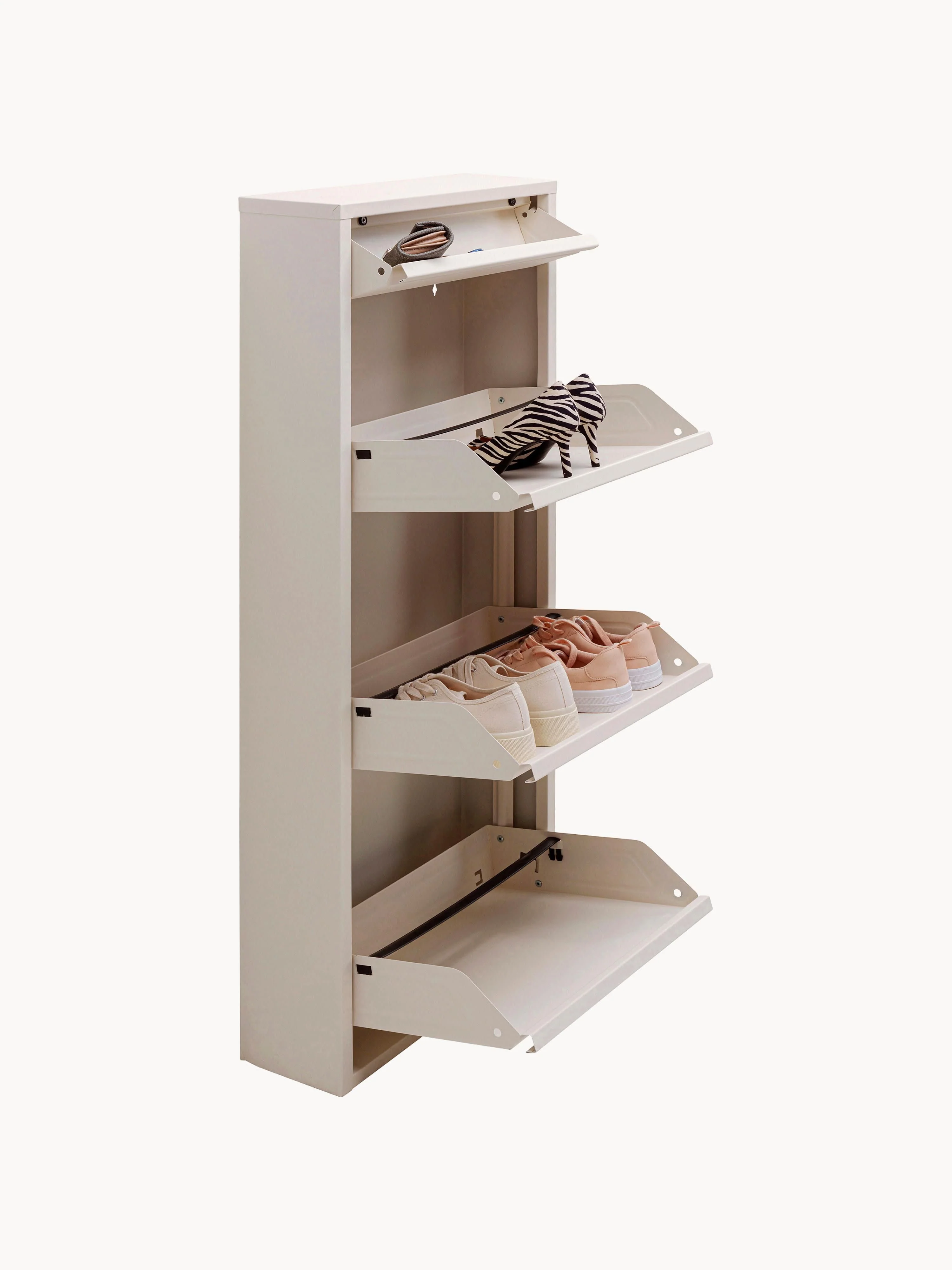 Uitschuifbare wandschoenenkast Caruso