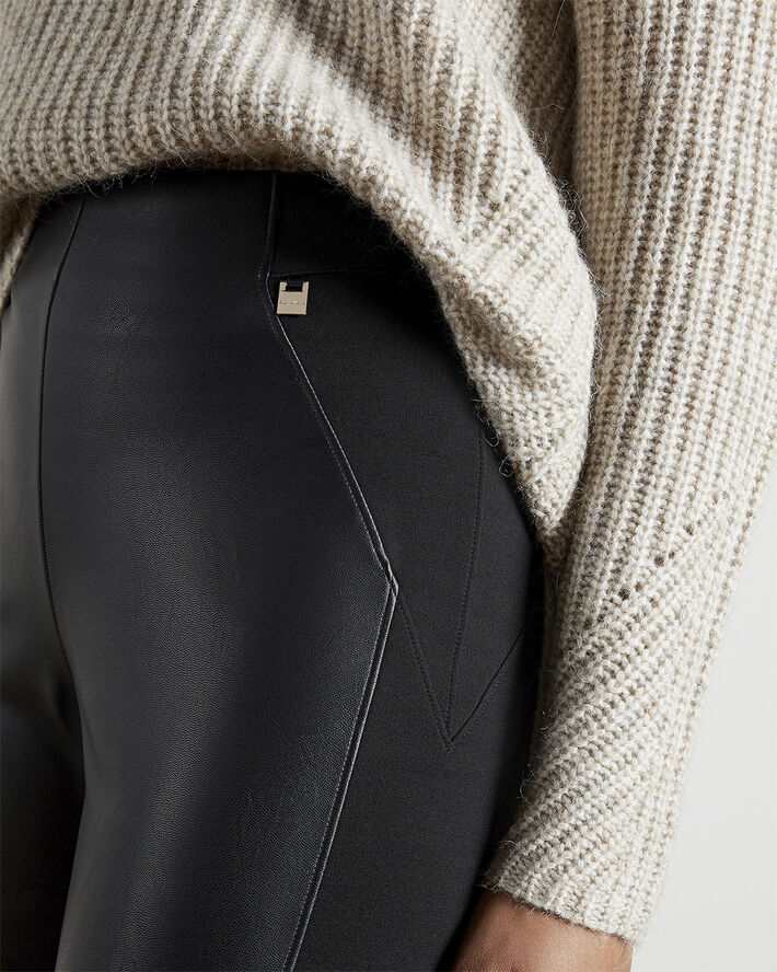 Ted Baker VLLADA Faux leather legging trouser Black