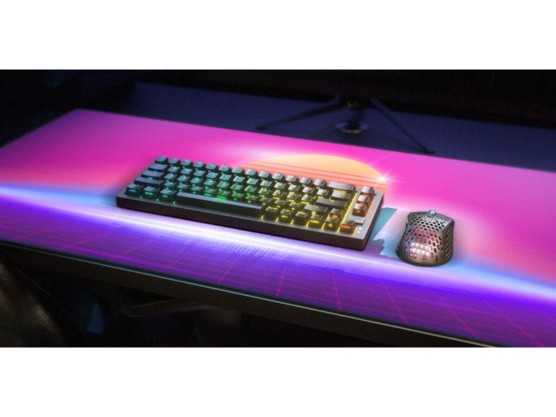 Cherry Gaming-Mausmatte XTRFY GP5 Retrowave XL Gaming Mousepad in XL-Grösse