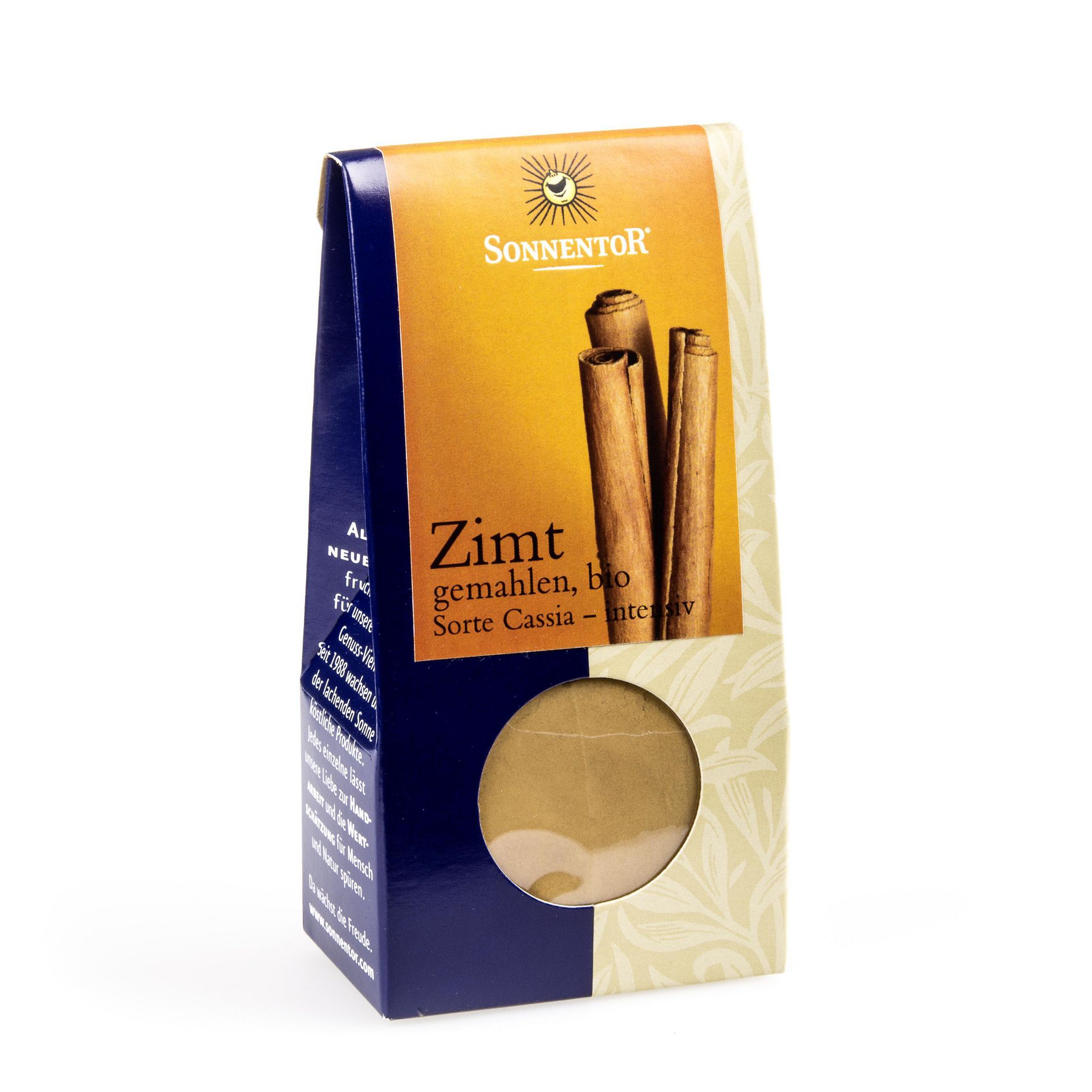 SONNENTOR Zimt Cassia<br>40 g, gemahlen BIO
