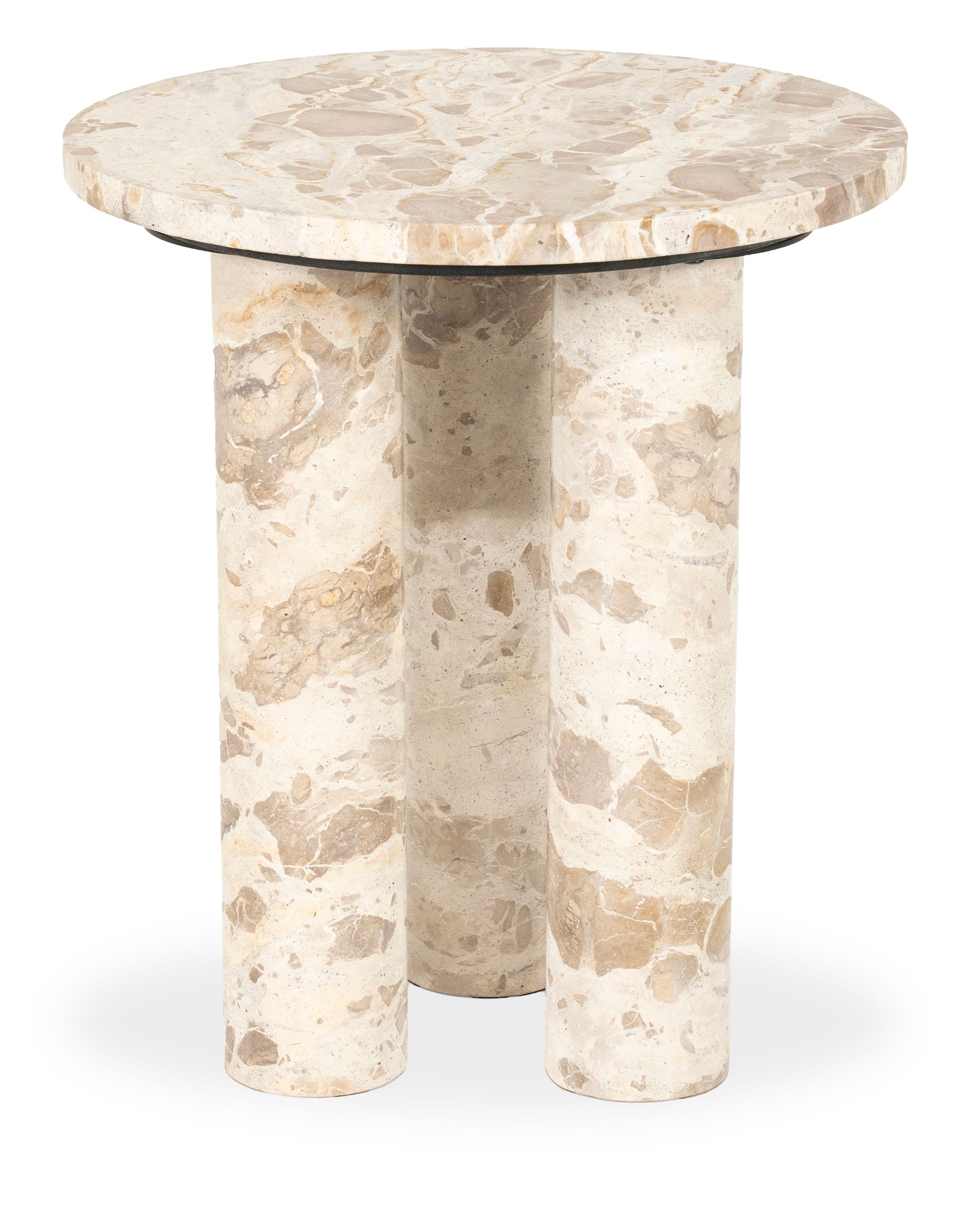 Bijzettafel 250352 Marmo ⌀40  x H45 cm