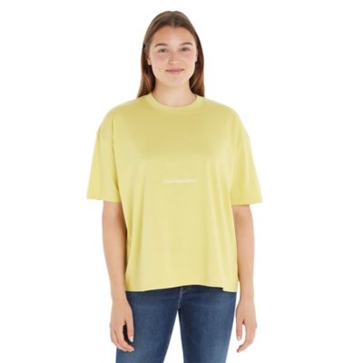 Tee-shirt à manches courtes femme Institutionaloyfriend CALVIN KLEIN