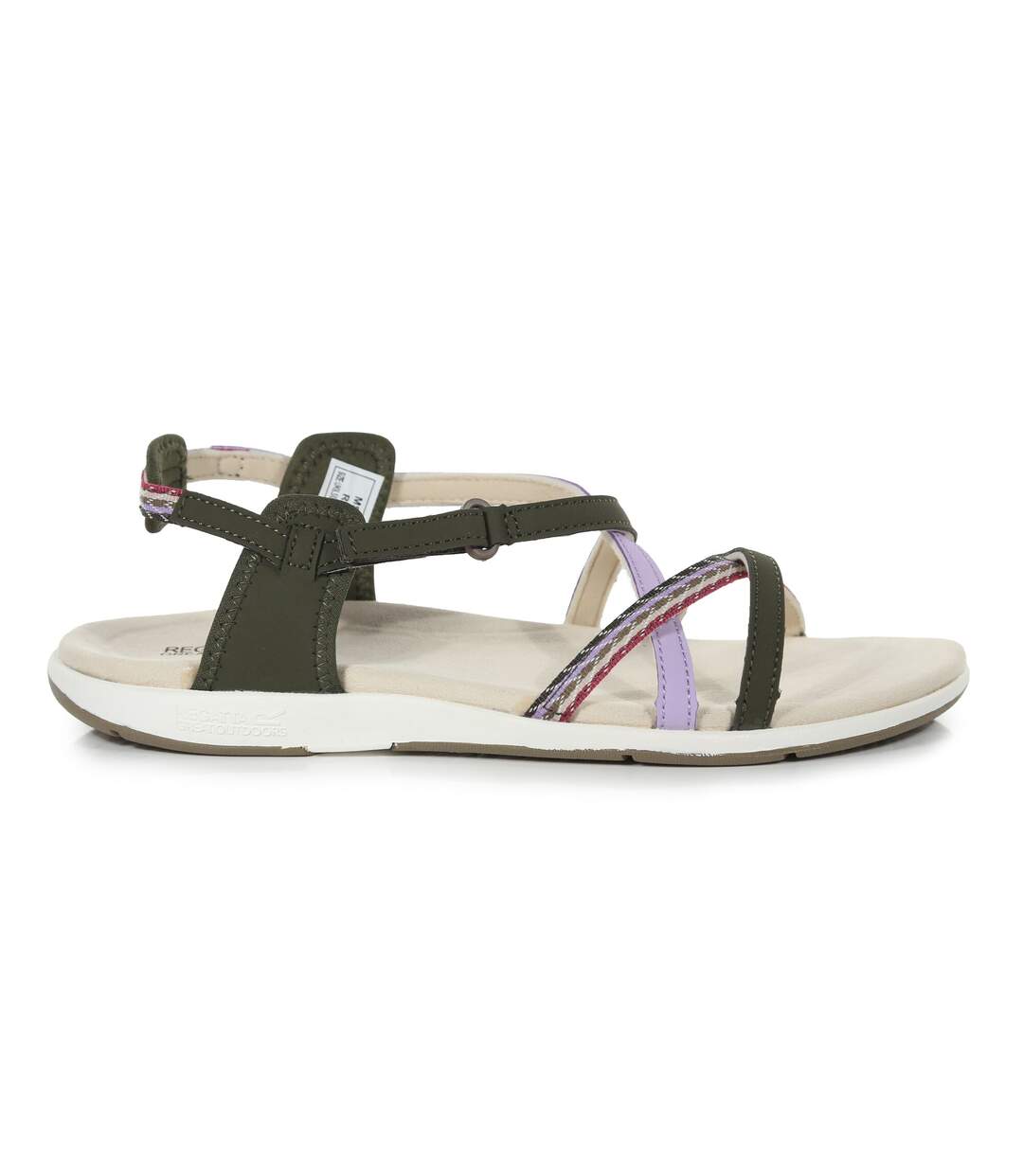 Regatta - Sandales SANTA ROMA - Femme (Violet / Beige clair) - UTRG7546