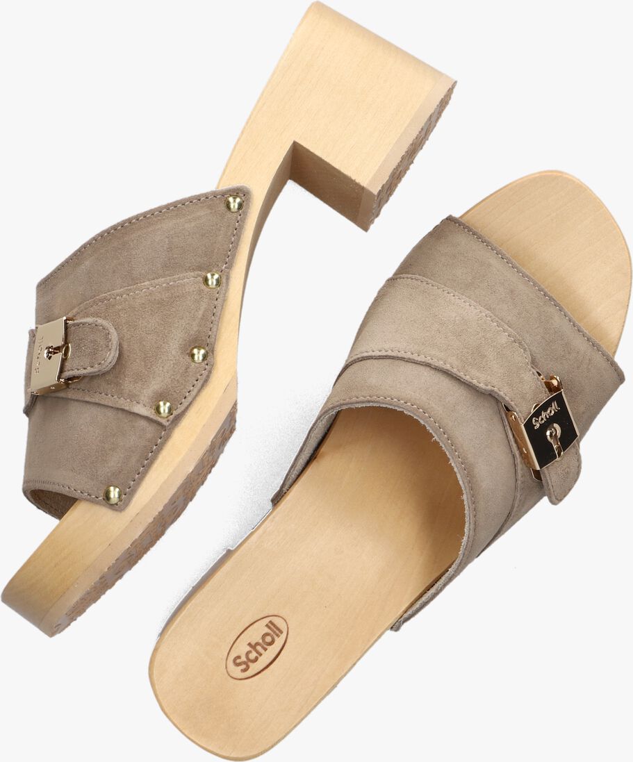 SCHOLL taupe scholl muiltjes pescura sarah