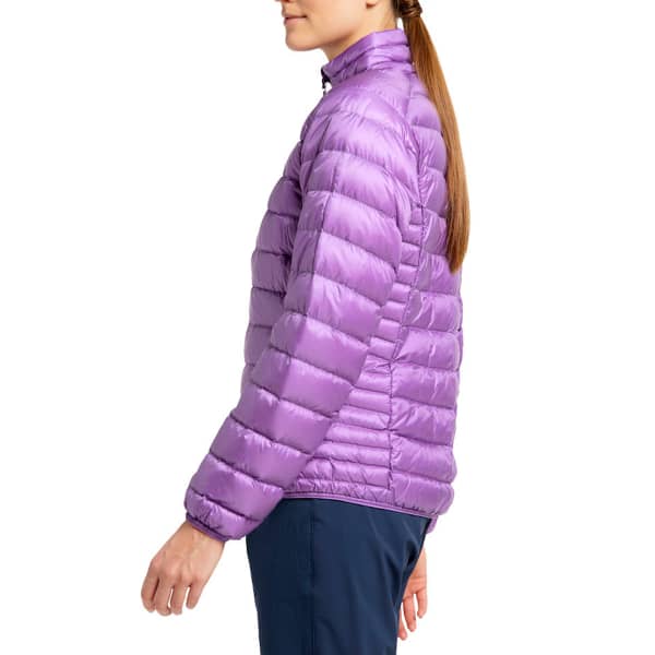 Doudoune randonnée HAGLÖFS ROC DOWN JACKET WOMEN PURPLE ICE