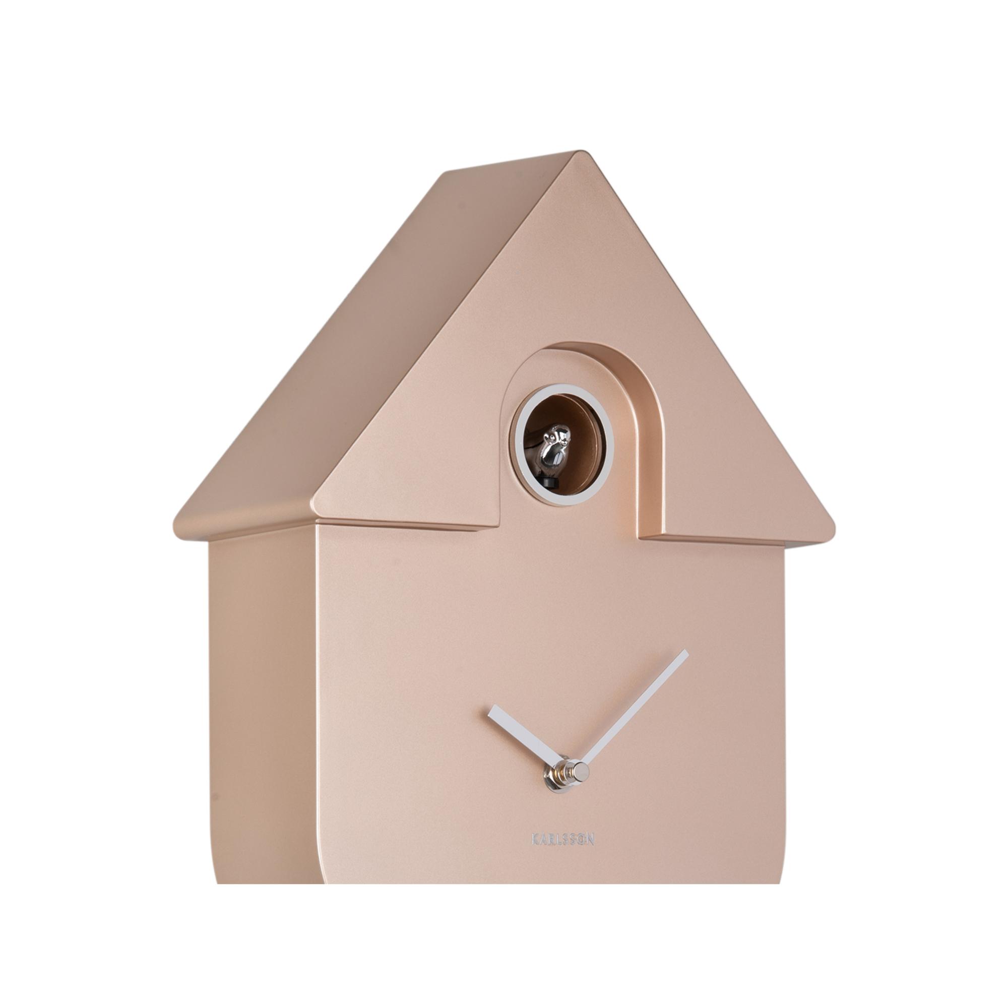 Karlsson - Wall Clock Modern Cuckoo Metallic