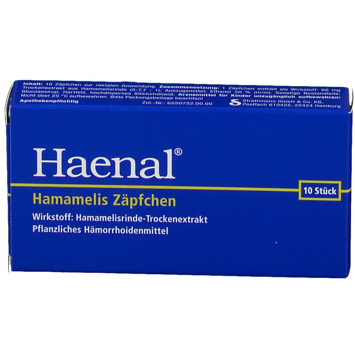 Haenal® Hamamelis Zäpfchen