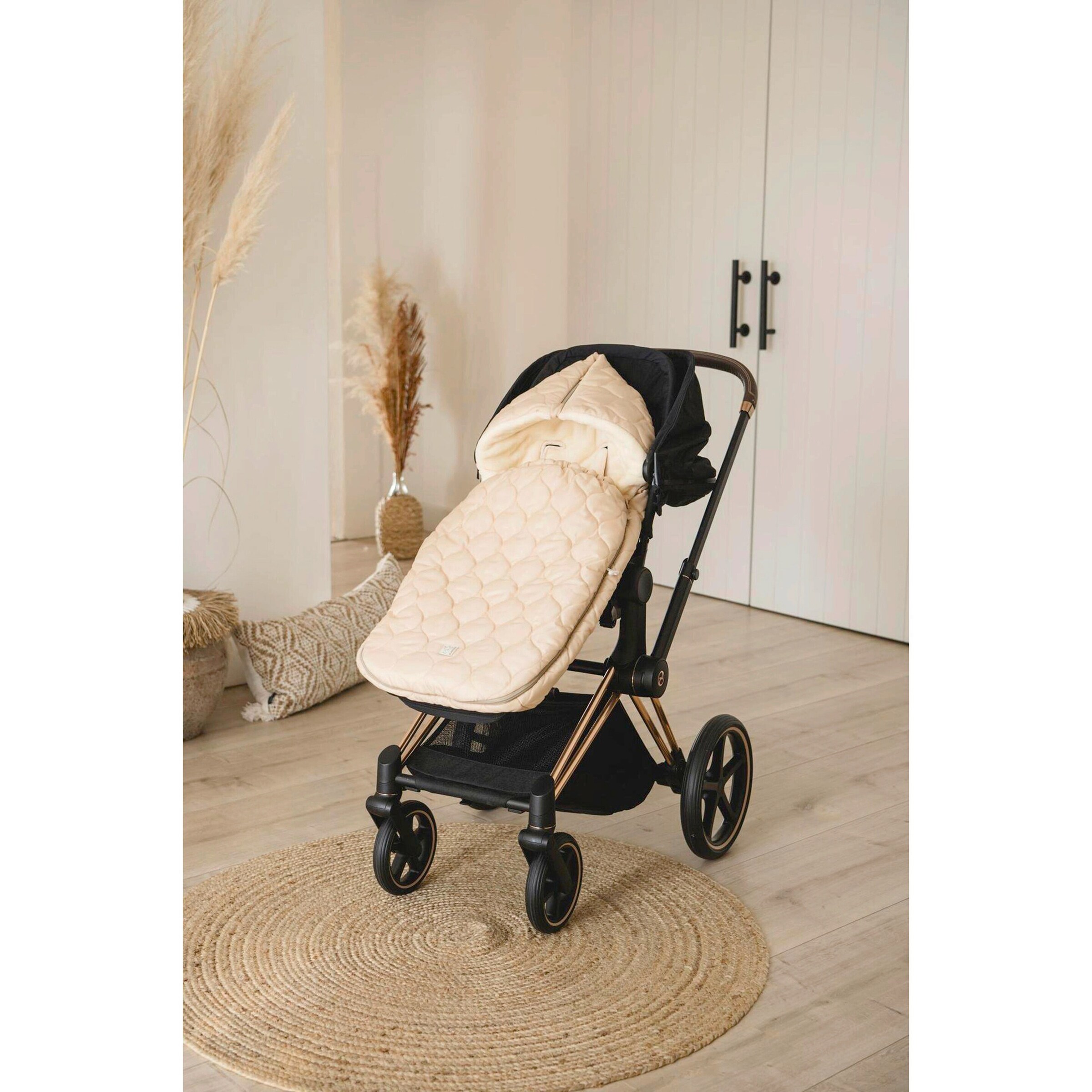 Kaiser Fußsack RECY XL sand/cream