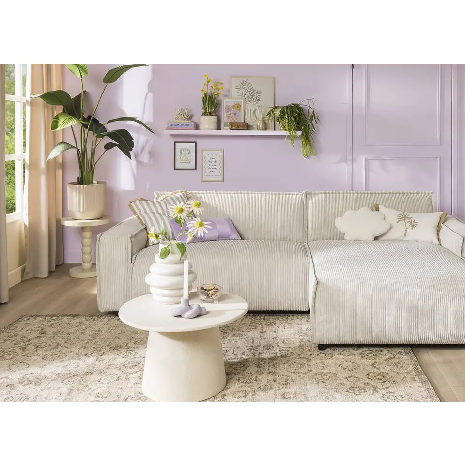 Vloerkleed Indra - beige - 160x230 cm