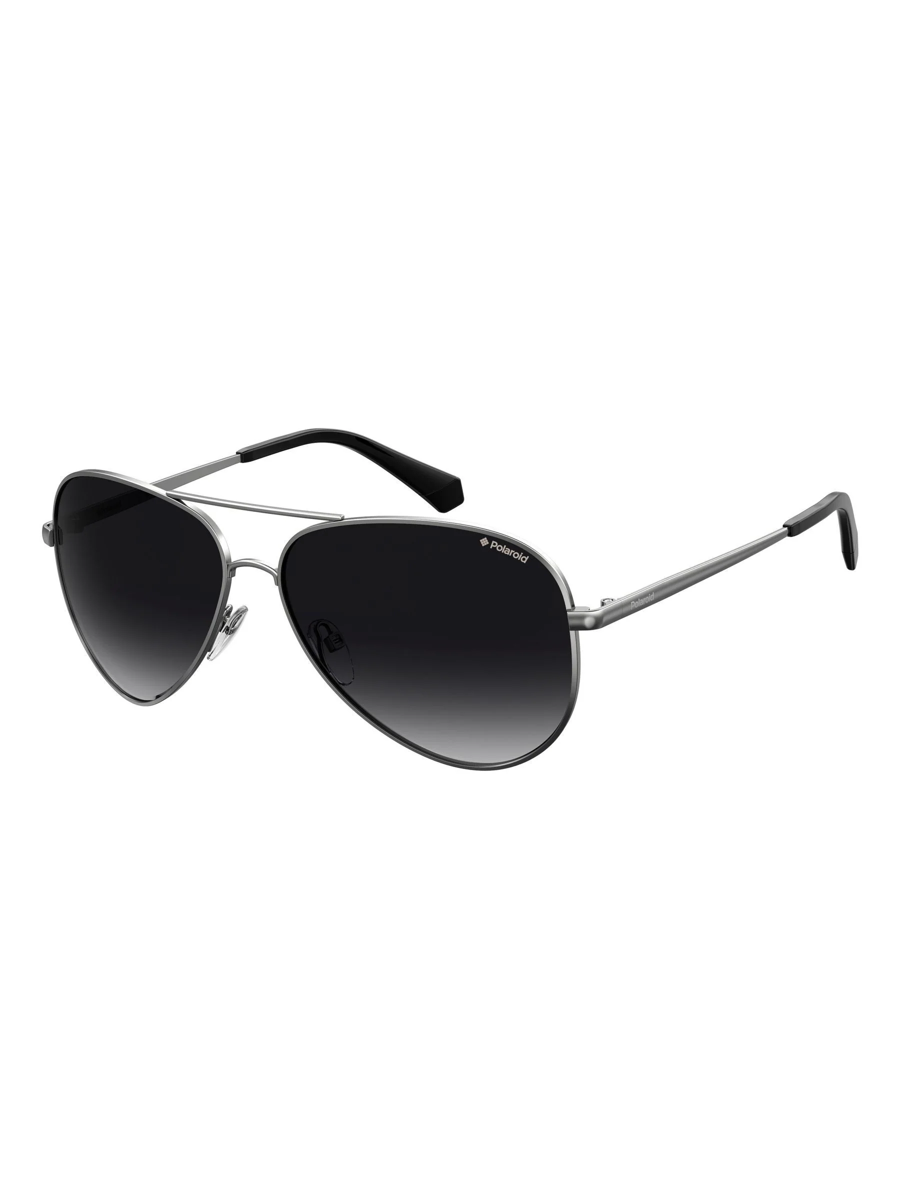 Polaroid Monochrome Pilot Black Sunglasses