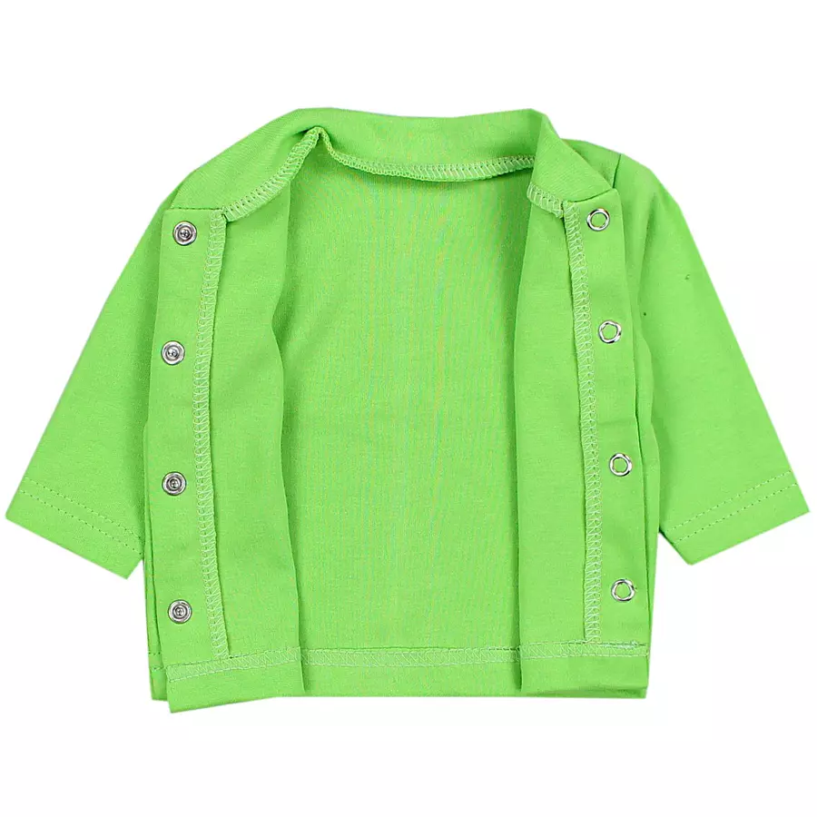 TupTam Baby Unisex Strampler-Set mit Aufdruck Spruch 2-tlg grün-kombi