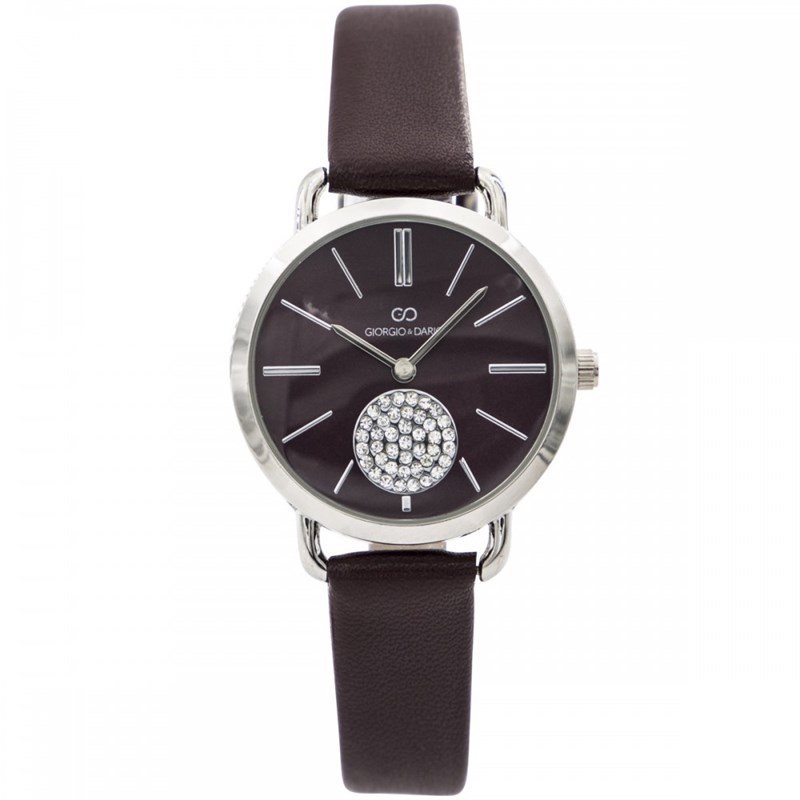 Montre Femme GIORGIO bracelet Cuir Violet