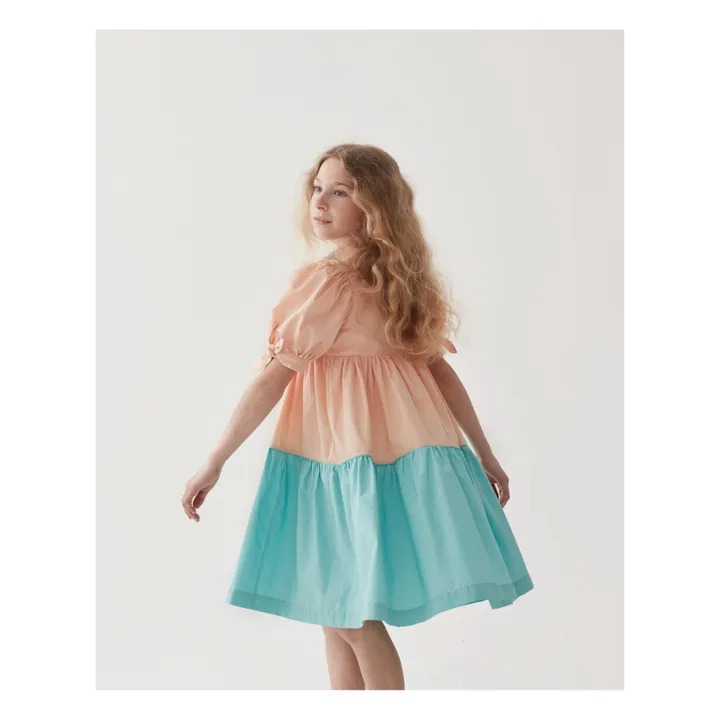 The Middle Daughter Robe Popeline de Coton | Rose pêche