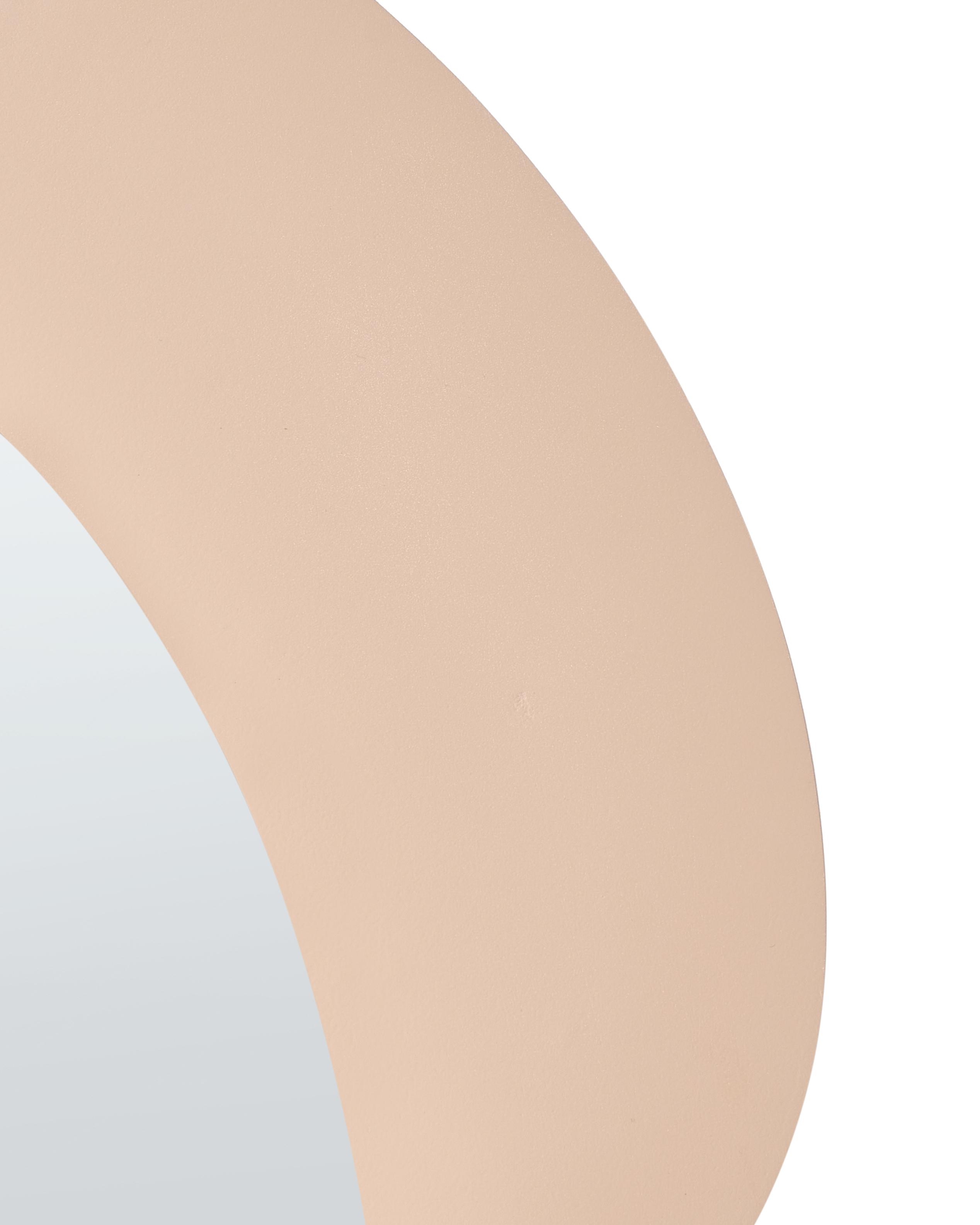 Wandspiegel ALVENA 60 cm 80 cm Beige