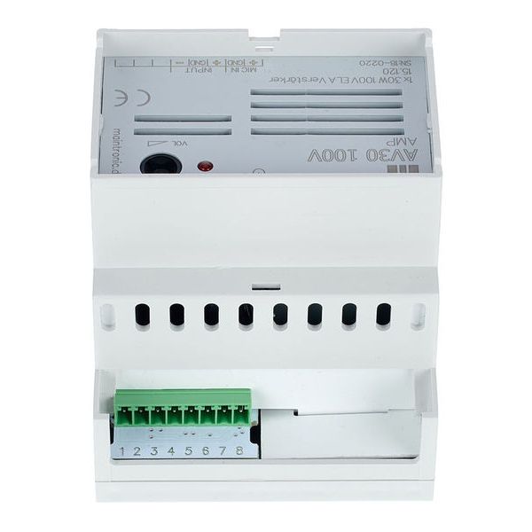 Maintronic AV30 100V Mi AmplifierDIN-Rail