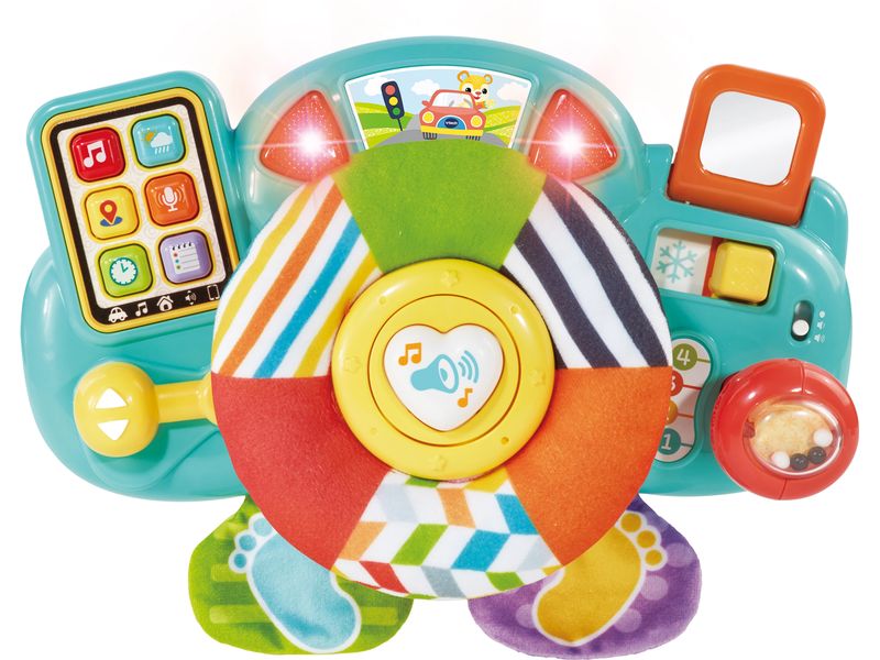 Vtech Beschäftigungsspielzeug Babys Lernlenkrad -DE- Interaktives Lernspielzeug