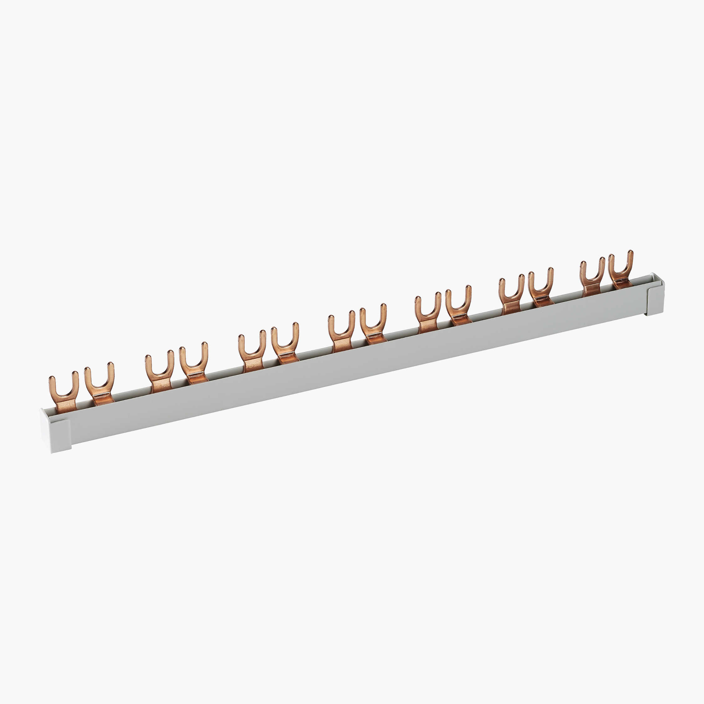 Faseskinne, 2-fas, 14 moduler