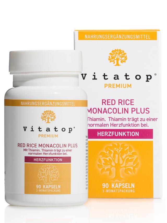 Red Rice Monacolin Plus, 3-Monatsvorrat