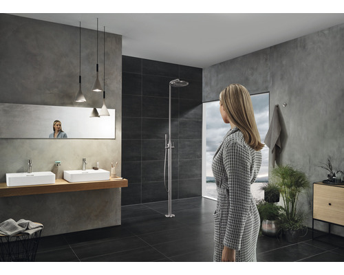 GROHE LINEARE supersteel mat wastafelmengkraan 23106DC1