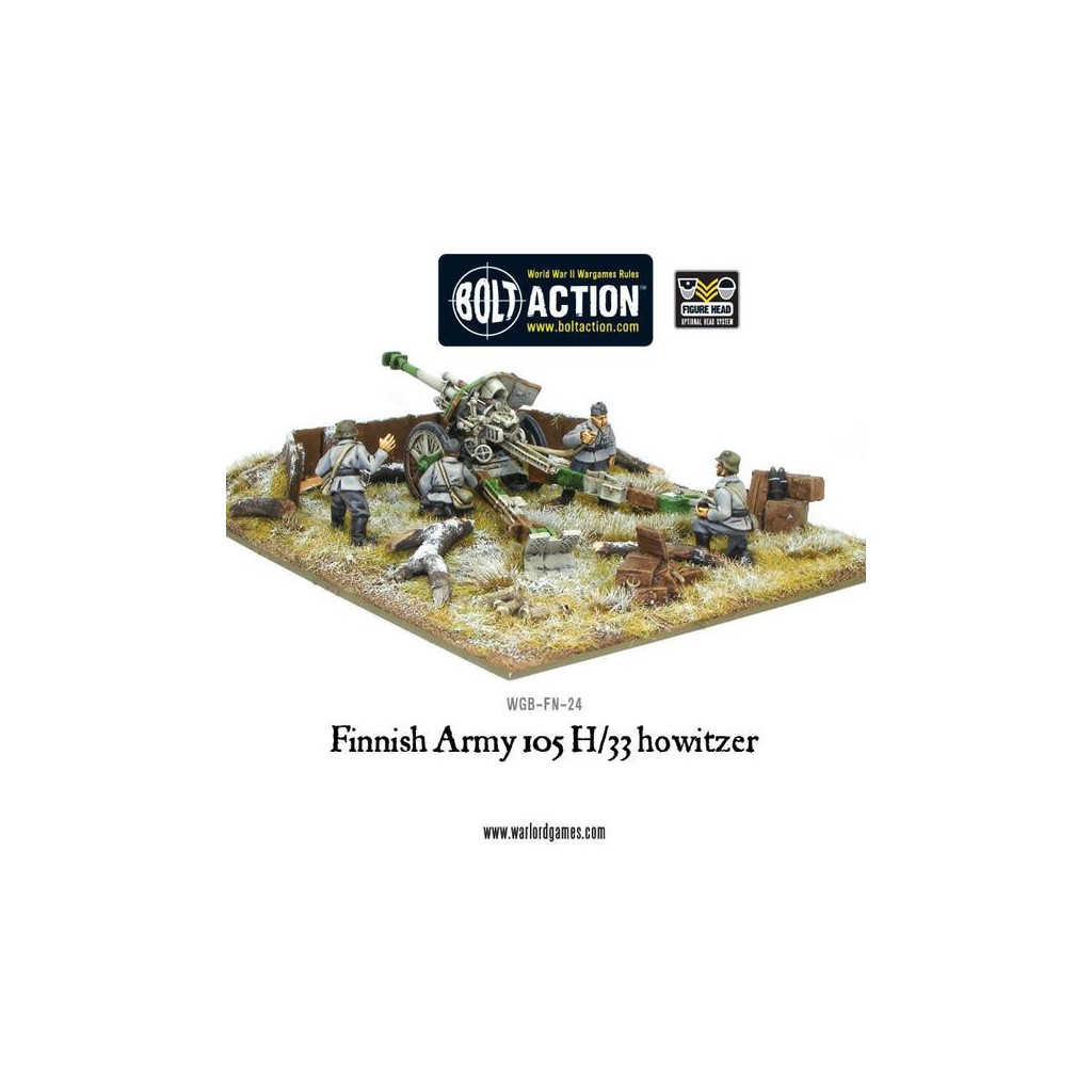 Bolt Action - Finnish 105 H/33 Howitzer