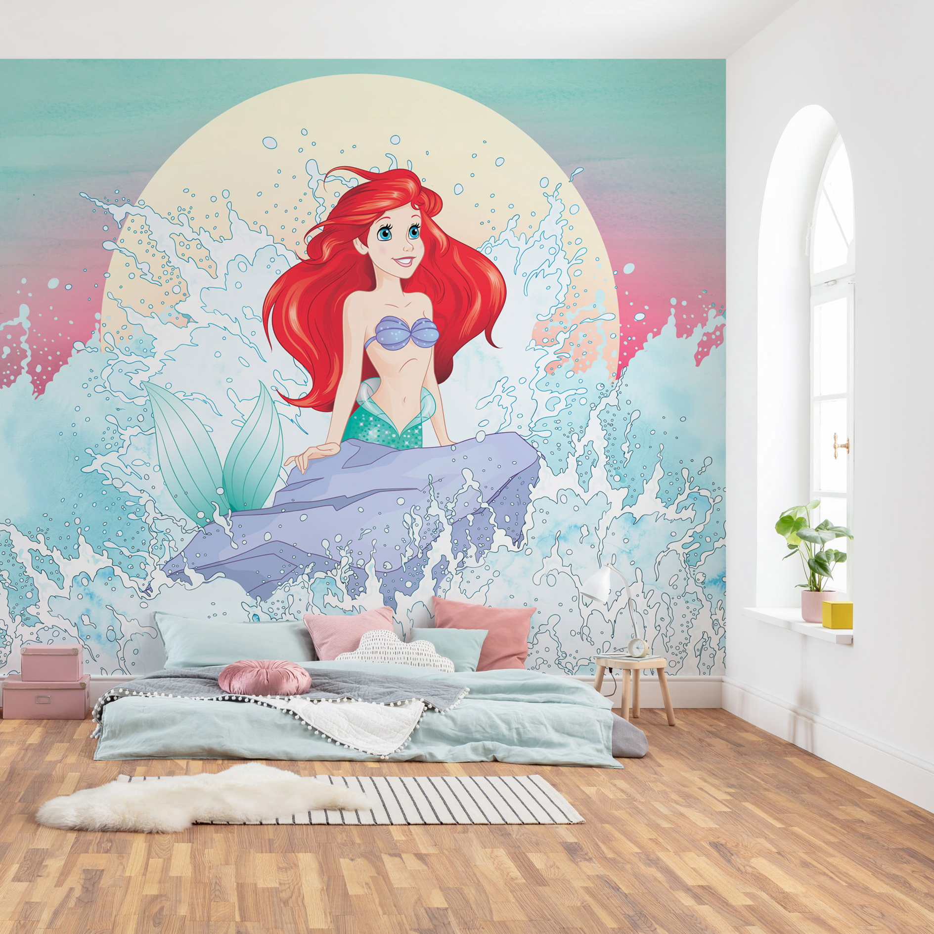 Vlies-Fototapete ARIEL RISE - 300x280 cm