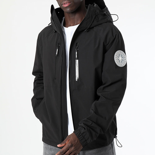 Veste Zippée Capuche Galli Noir