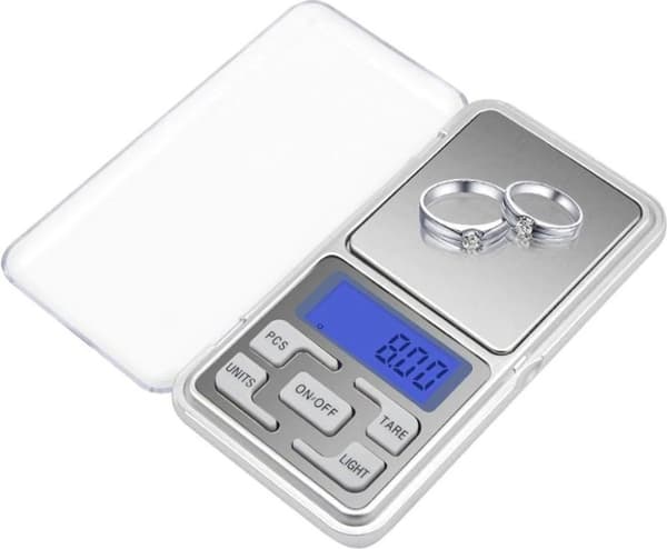 2-Pak - Digitalvekt - Lommevekt / Kjøkkenvekt - Vekt - 0.01-200g