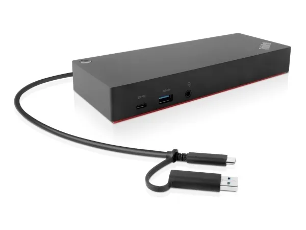 Lenovo ThinkPad Hybrid USB-C with USB-A Dock - Dockingstation - USB-C - 2 x HDMI, 2 x DP - 1GbE - 135 Watt - Campus